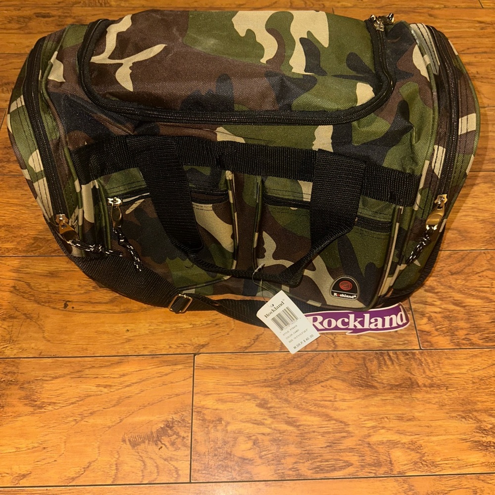 Rockland Camouflage Men's Duffel Bag